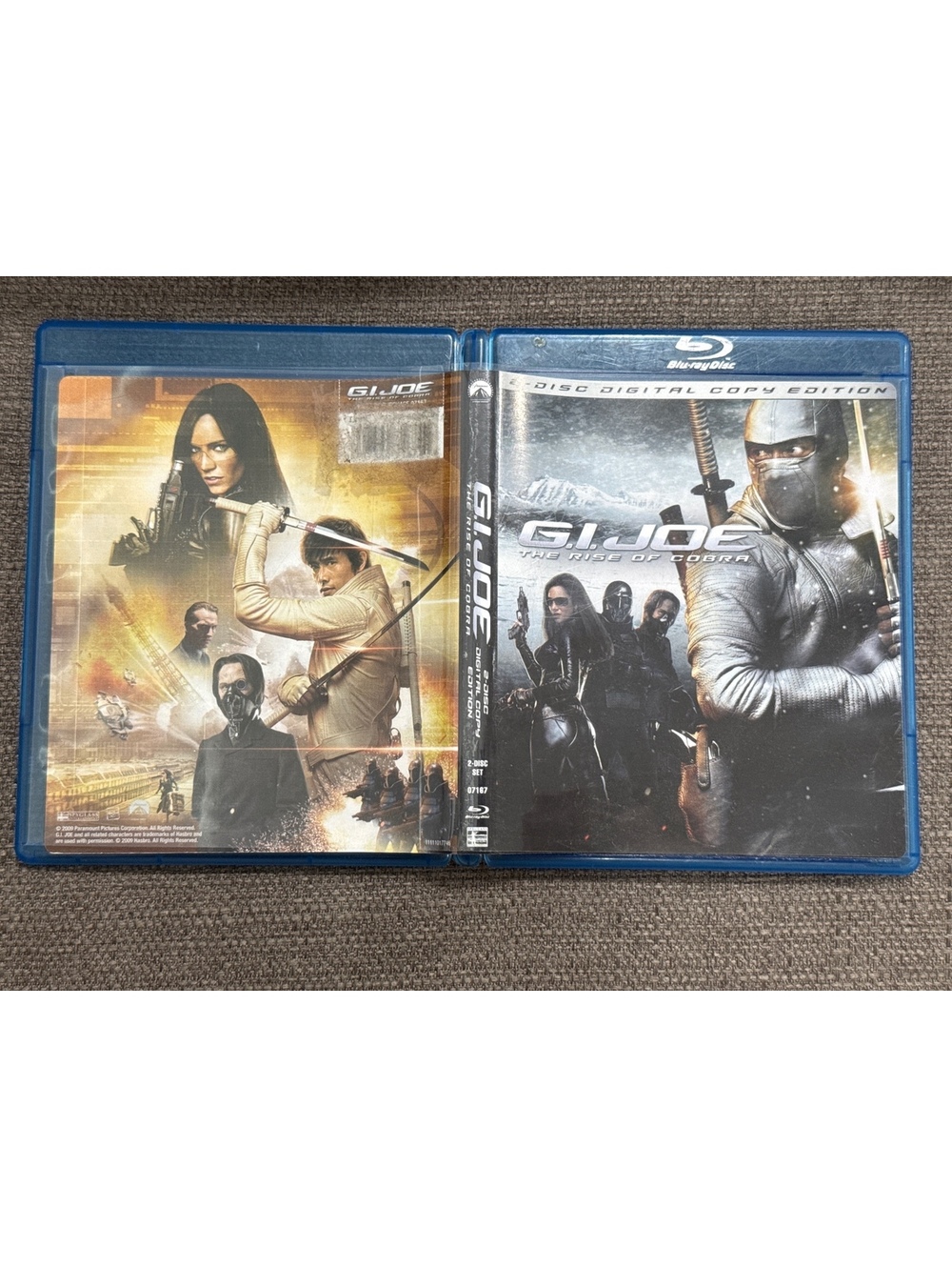 G.I. Joe: The Rise Of Cobra & Retaliation (Blu-ray, 2009-2013)